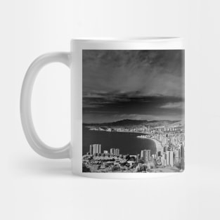 Benidorm Skyline Cityscape Costa Blanca Spain Mug